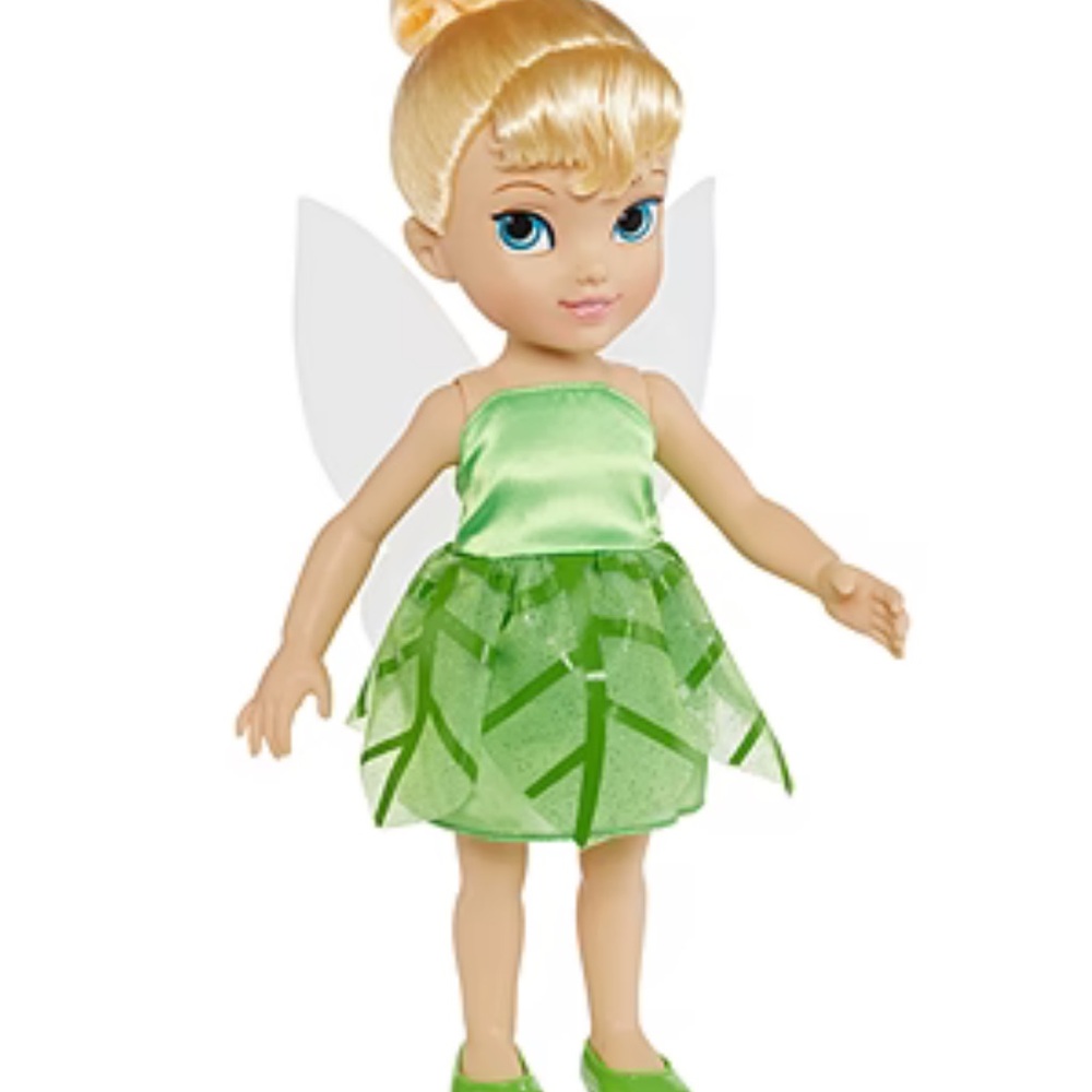Disney Collection Peter Pan’s 16.5” Tinker Bell Toddler Doll RARE BNIB PRINCESS - Picture 3 of 4